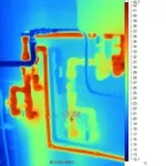 Обследование тепловизором отопительной системы 