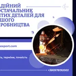 Промислові виливниці зі сталі та чавуну