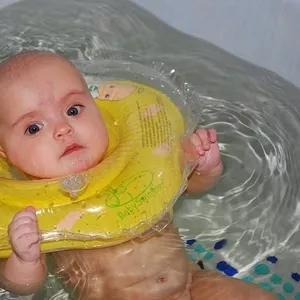 Круг на шею Baby Swimmer для купания детей от0 до36 мес.