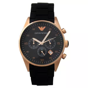 Мужские часы хронограф Armani AR5905 Black Gold