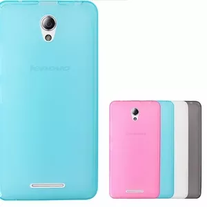 Полупрозрачный TPU силиконовый чехол Lenovo A5000 IdeaPhone