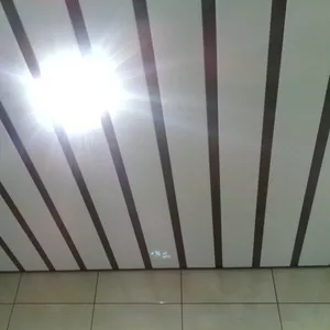 Монтаж алюминиевых реечных потолков