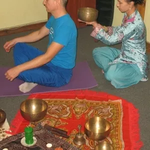 Биорезонансная терапия тибетскими чашами,  лечение звуком в Запорожье