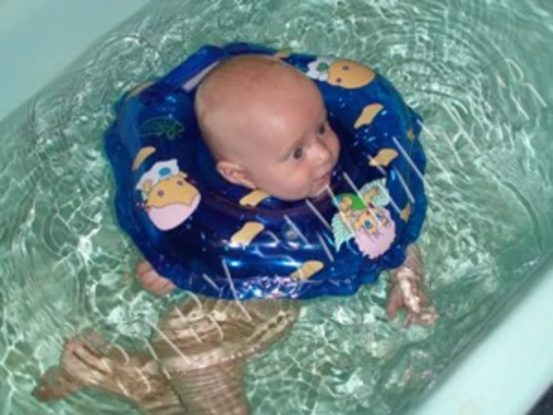 Круг на шею Baby Swimmer для купания детей от0 до36 мес. 2