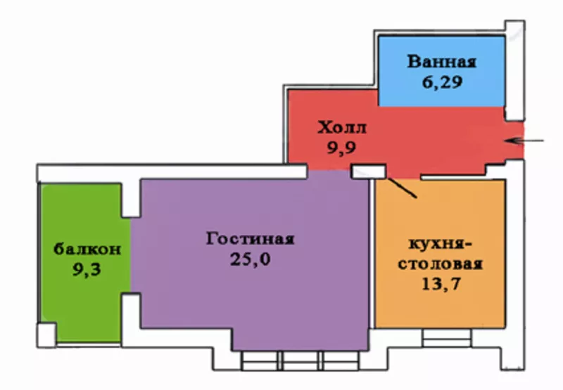 Срочно продам квартиру в ЖК Ренессансе