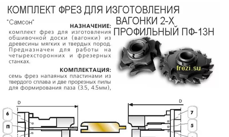 Изготовление евроокна 68мм и 78мм,  универсальные комплекты фрез.   Про