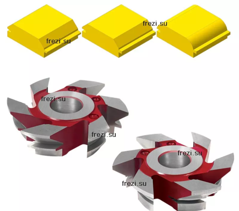 Изготовление евроокна 68мм и 78мм,  универсальные комплекты фрез.   Про 5