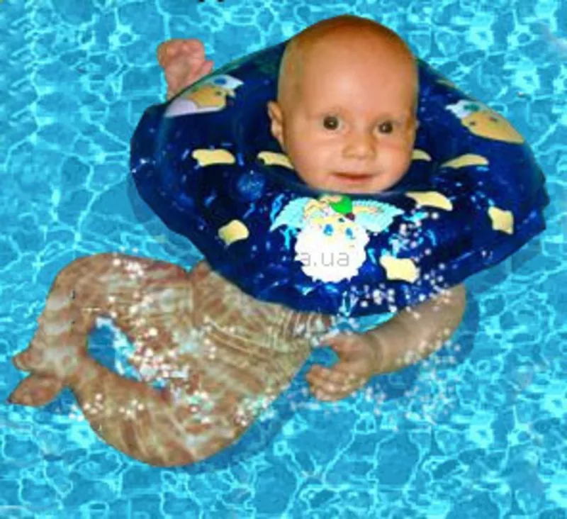 Круги на шею Baby Swimmer для купания младенцев в Запорожье!