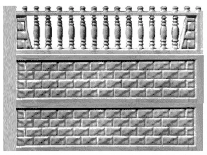Бетонные заборы в Запорожье. 2