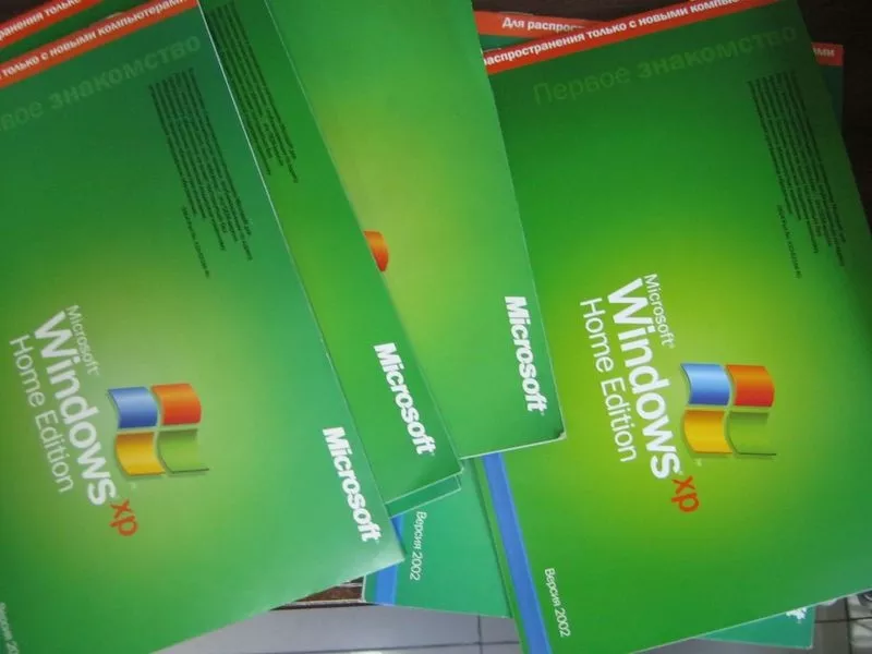 Лицензионный Microsoft Windows XP Home SP1A 