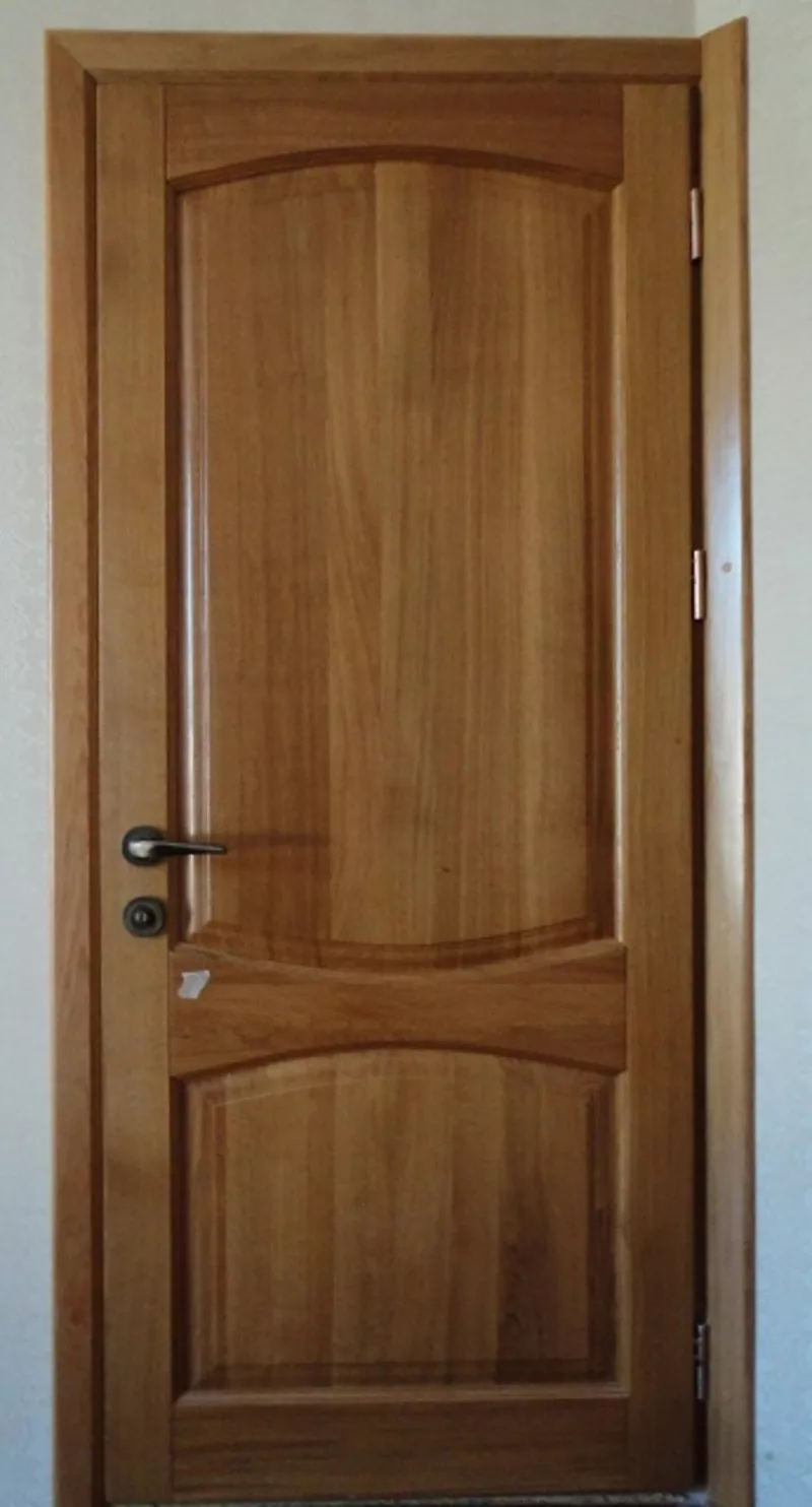 Межкомнатные двери из натурального массива дерева на заказ в Запорожье 2