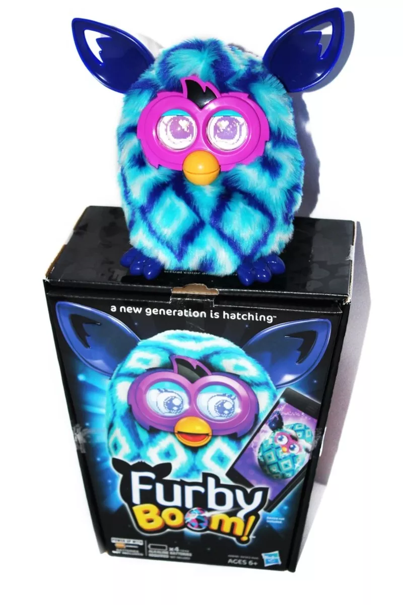 Furby Фёрби Голубые бриллианты оригинал интерактивный питомец дешево