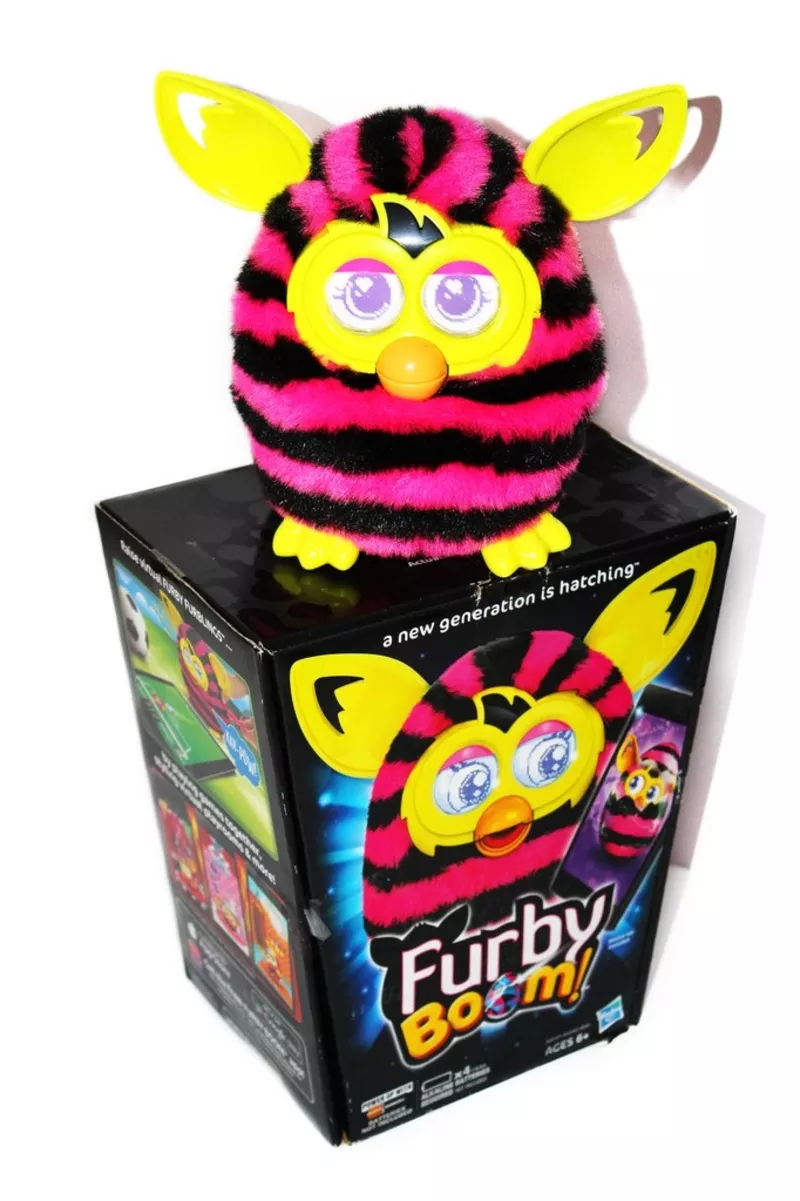 Furby Фёрби Горизонтальные полоски оригинал интерактивный питомец д