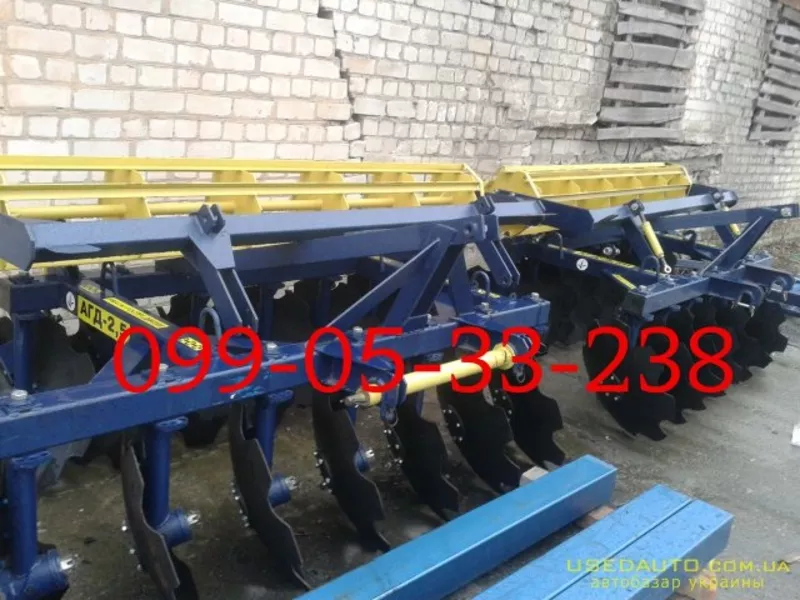 Борона АГД-2.5Н, АГД-2.1 АГД-2.5 ПО ПФ «АГРОРЕММАШ».