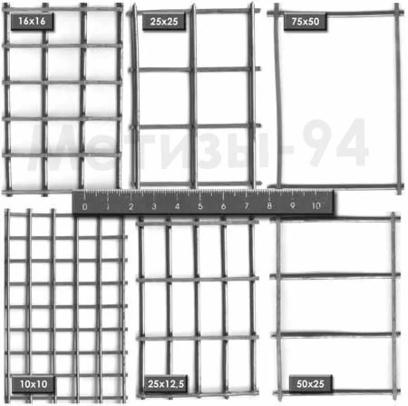 Сварная сетка с повышенной защитой от коррозии от ЧП Метизы- 94