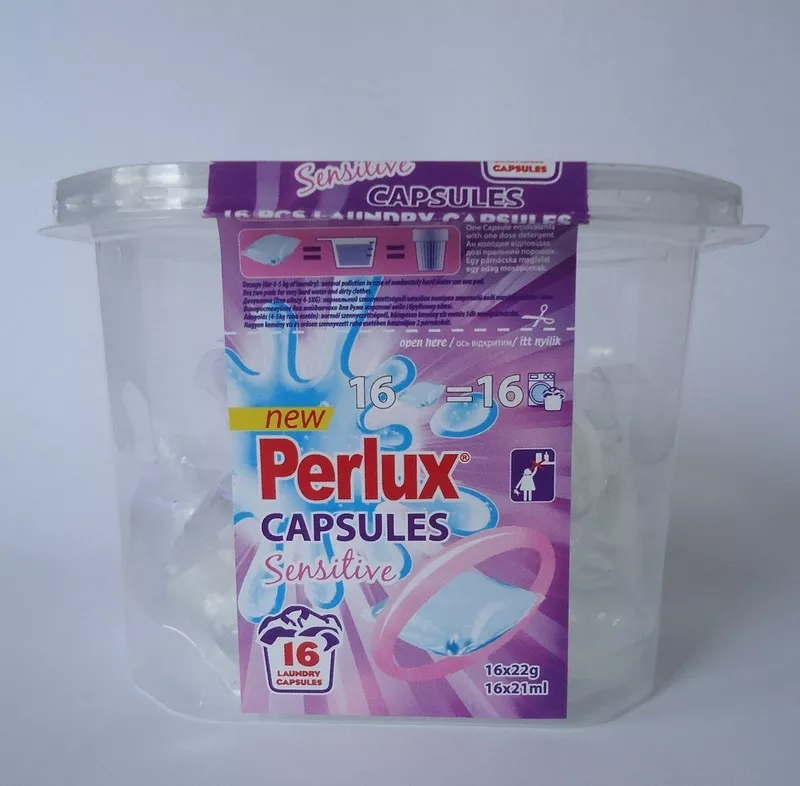 Капсулы для стирки Perlux без фосфатов 2
