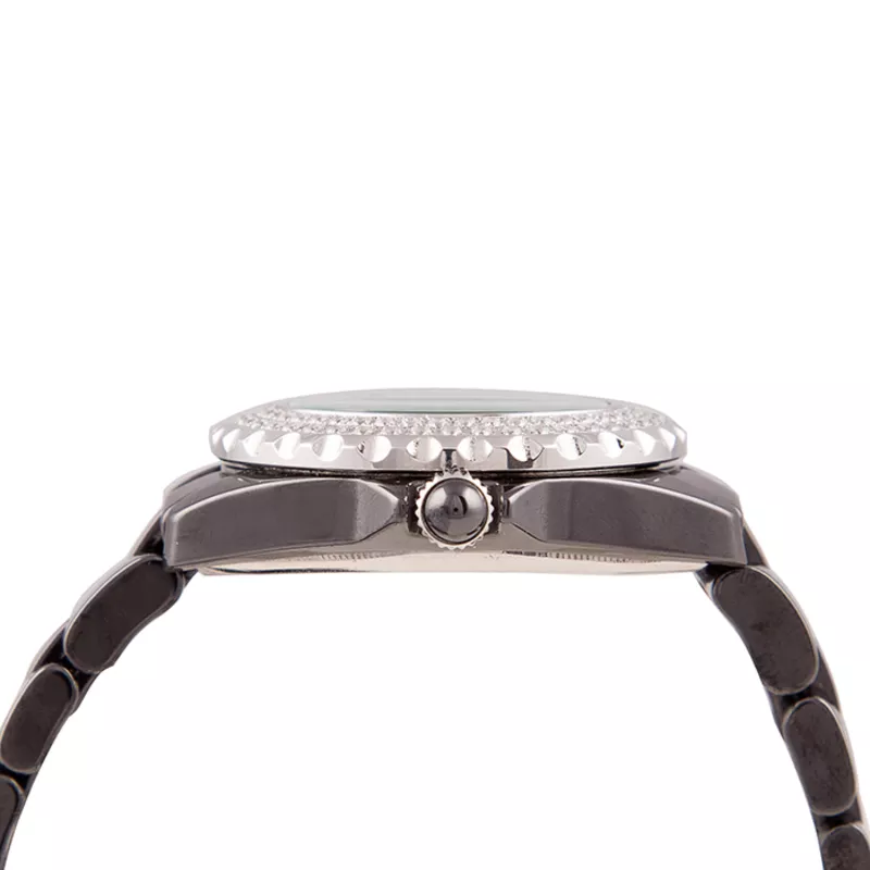 Женские изящные часы Chanel J12 Black Silver 2