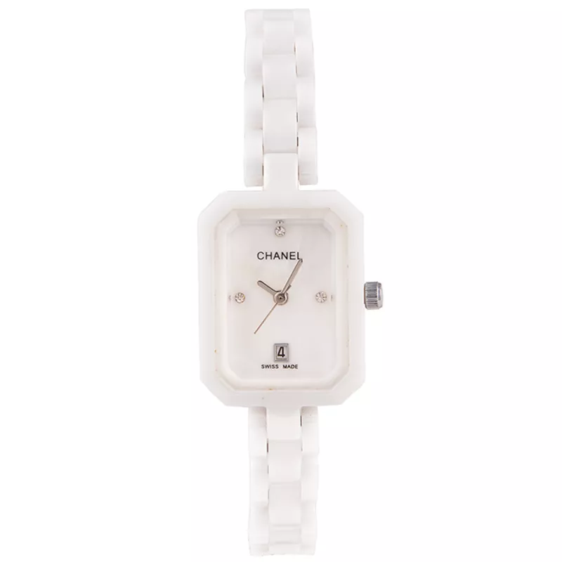 Женские изящные часы Chanel White