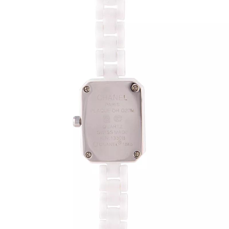 Женские изящные часы Chanel White 4