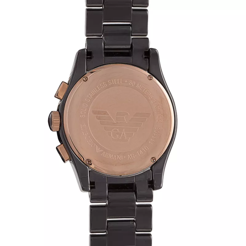 Мужские часы Armani Ar1416 Black Ceramic 4