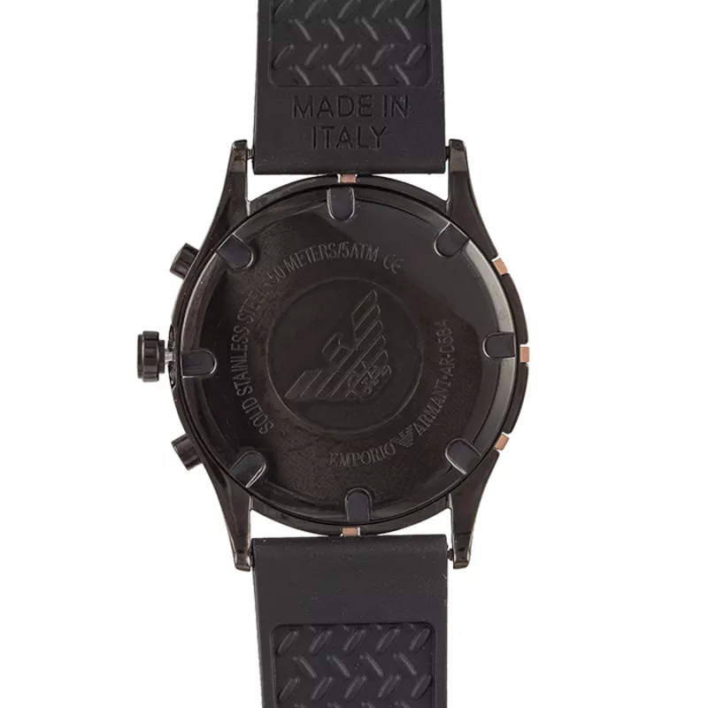 Стильные мужские часы Armani AR0584 Black White 4