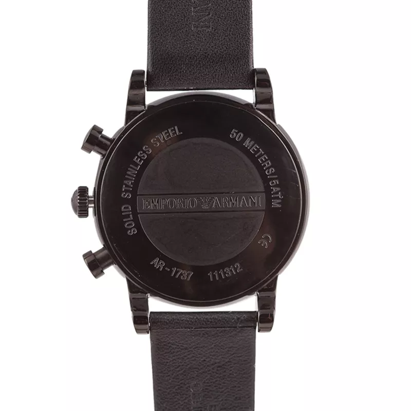 Стильные мужские часы Armani AR1737 Black AAA 4