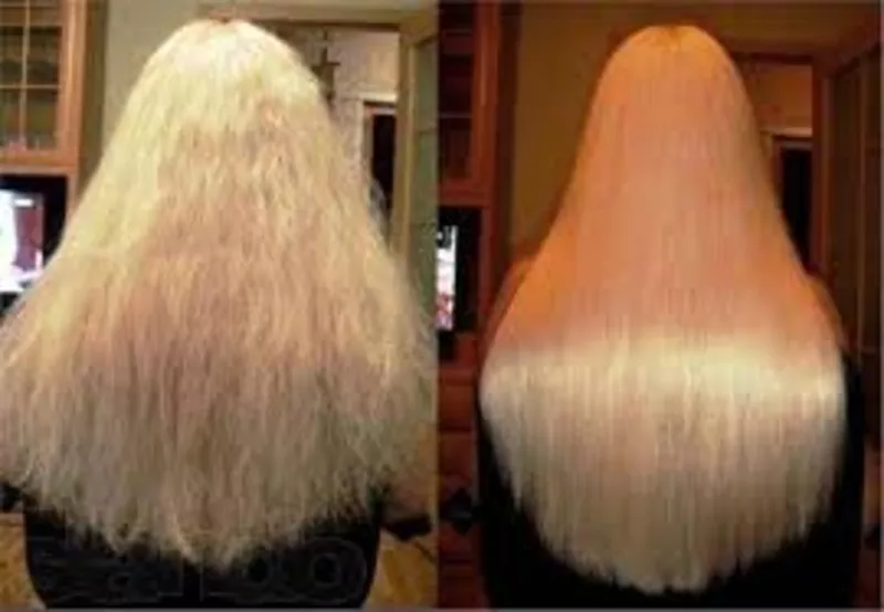 Кератиновое выпрямление и восстановление волос 5