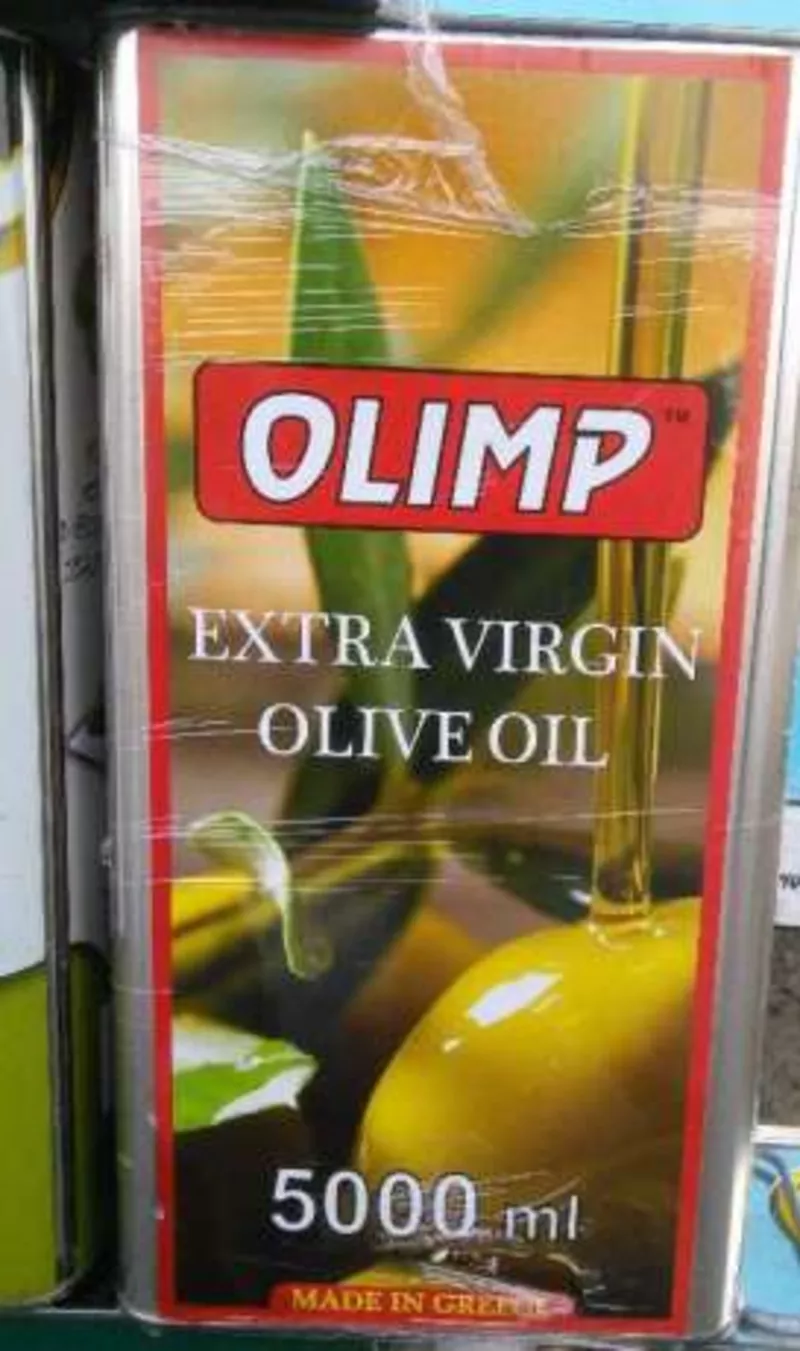 Масло оливковое Olimp Extra Virgin 5л,  Ж/Б Греция 3