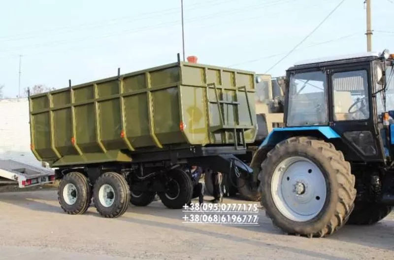 Прицеп тракторный самосвальный 2ПТС-9,  2ПТС-10 2