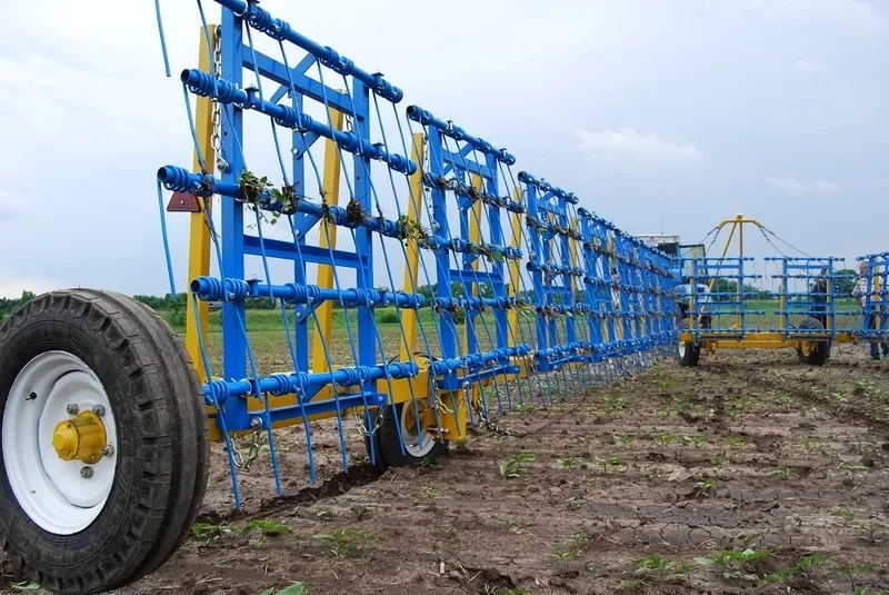 Бороны с пружинным зубом БЗП-15, 2 и БЗП-24, 5 3
