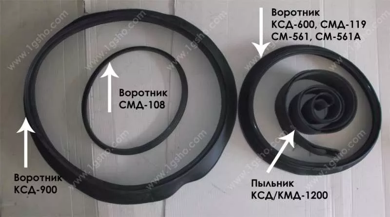 Воротник противопыльный КСД600,  900,  1200,  СМД-108 2