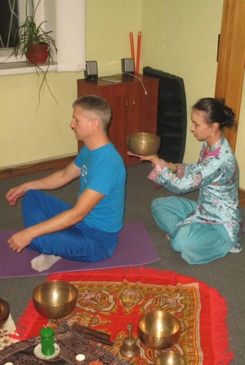 Биорезонансная терапия тибетскими чашами,  лечение звуком в Запорожье