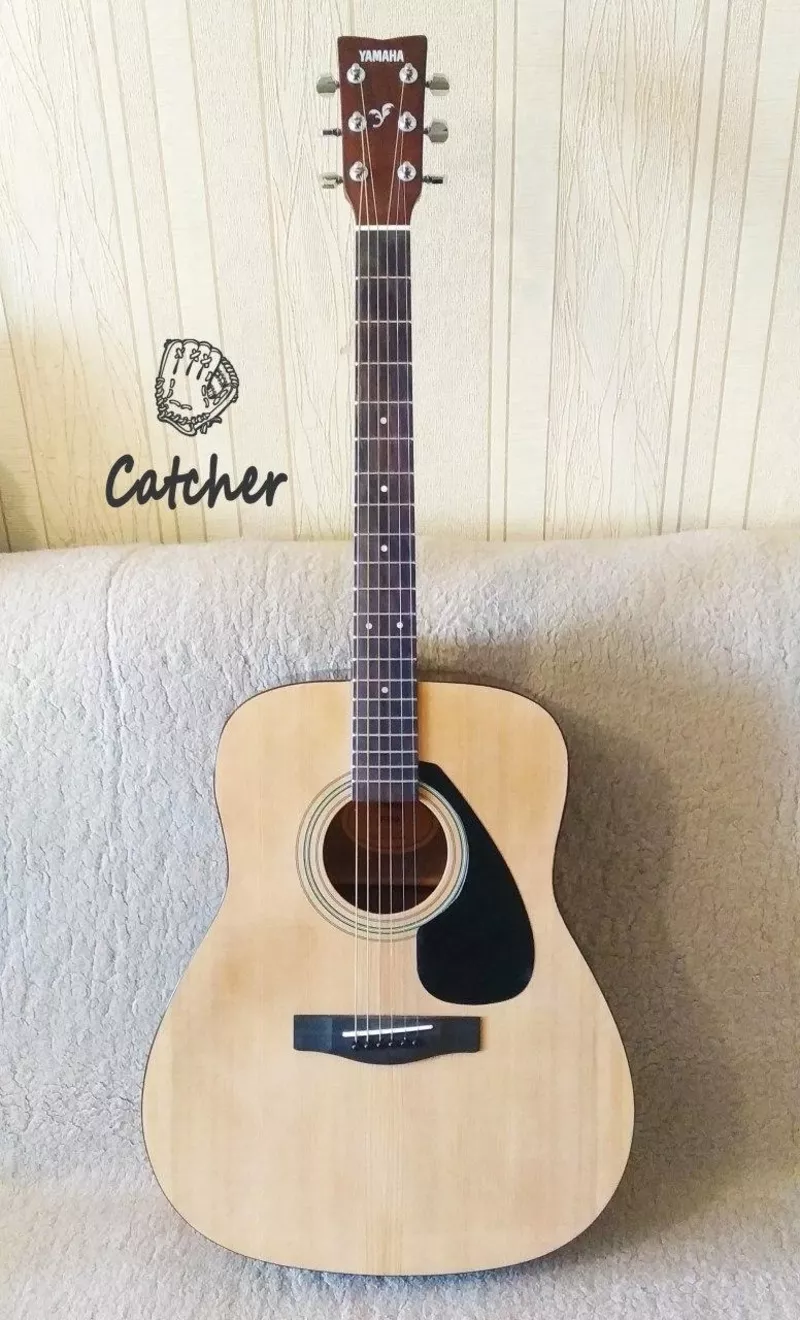 Новая акустическая гитара Yamaha F-310 + чехол в подарок 8