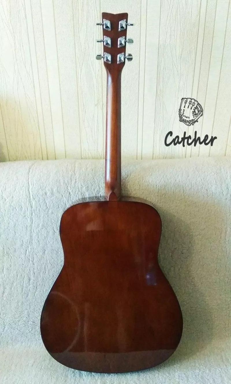 Новая акустическая гитара Yamaha F-310 + чехол в подарок 9