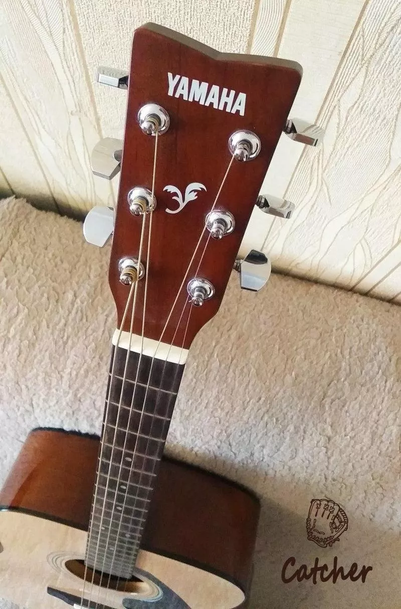Новая акустическая гитара Yamaha F-310 + чехол в подарок 10