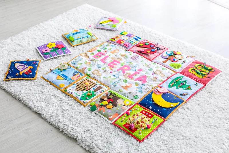 Дитячий килим для гри(детский развивающий коврик) 8
